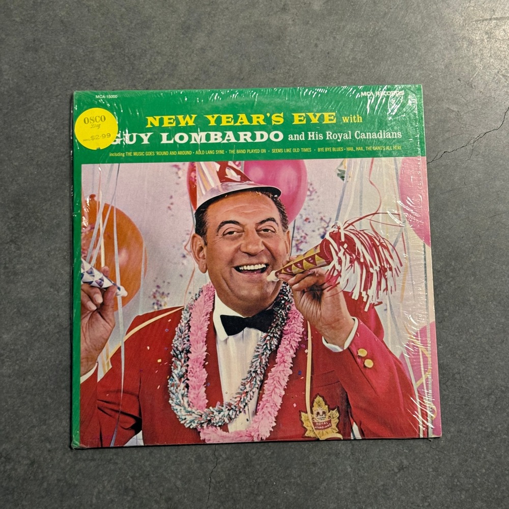 Guy Lombardo New Year's Eve Vinyl LP MCA-15000 Royal Canadians Auld Lang Syne